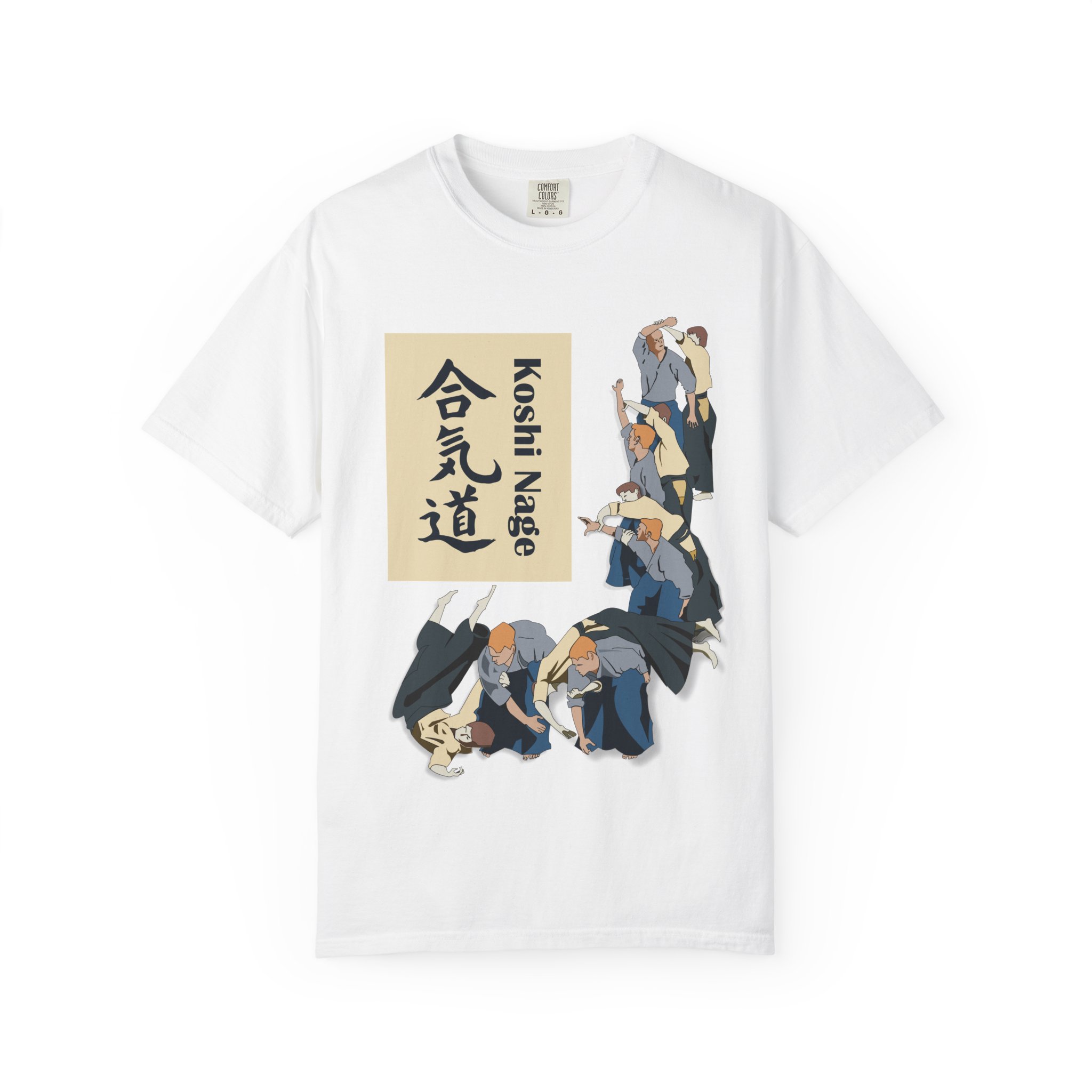 Aikido Dojo T-Shirt — Koshii Nage Martial Arts Tee