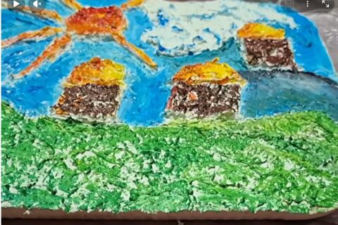 Relief Cement Painting